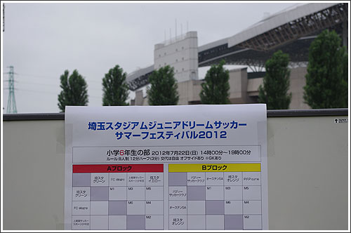 埼玉スタジアムジュニアドリームサッカー サマーフェスタ2012