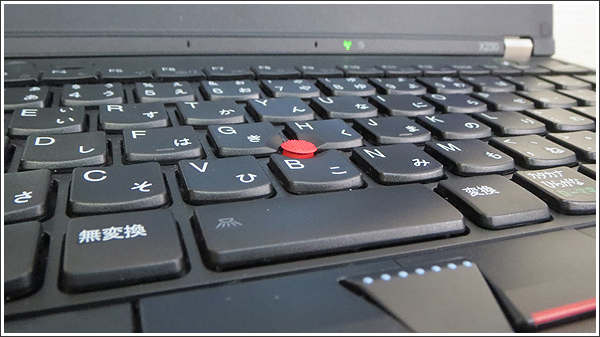 ThinkPad X230 トラックポイント