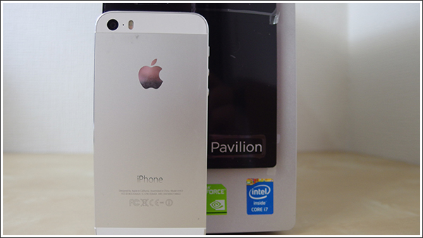 Pavilion Slimline 400-320とiPhone5s