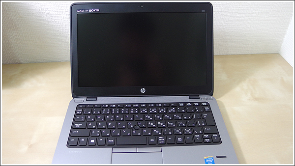 HP EliteBook 820はバランスの良いビジネスモバイルノート