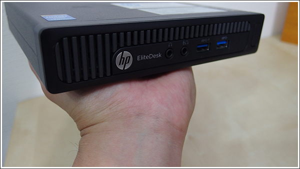 HP EliteDesk 800 G1 DM/CT　片手サイズ