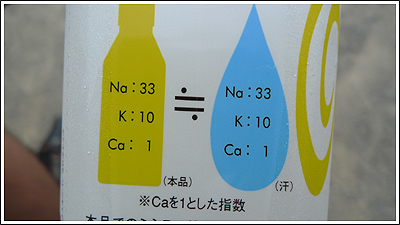 熱中対策水レモン味 成分