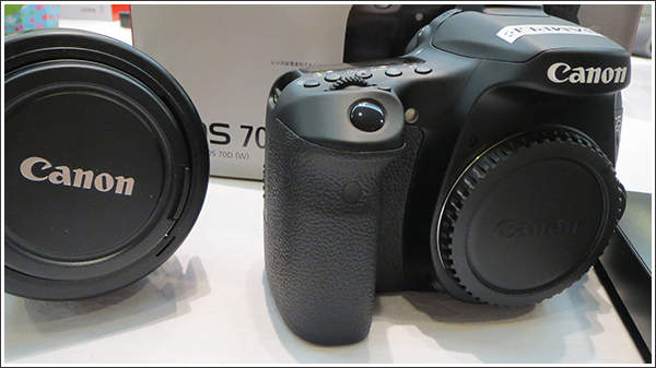 発売前の新機種「Canon EOS 70D」に触れてきました！！
